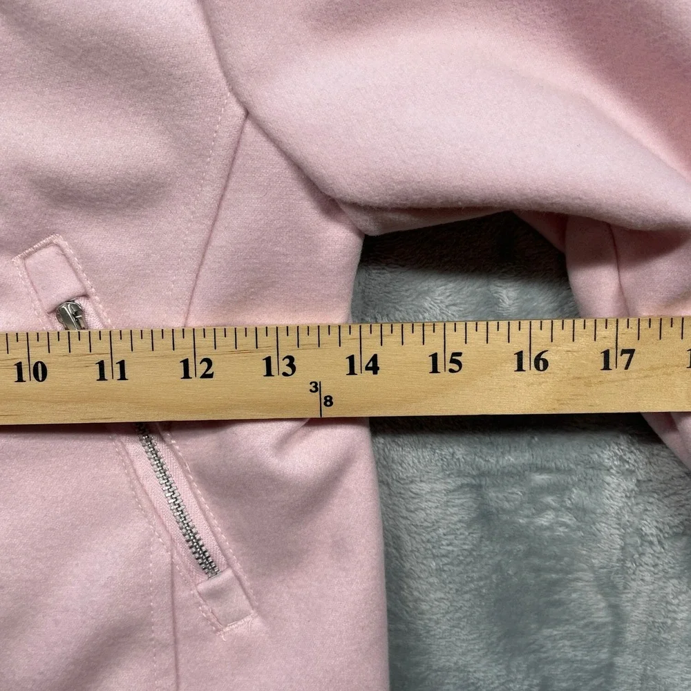 Gymboree Girls Butterfly Garden Pink Moto Jacket Lined Asymmetrical Zip Size M - Picture 10 of 12